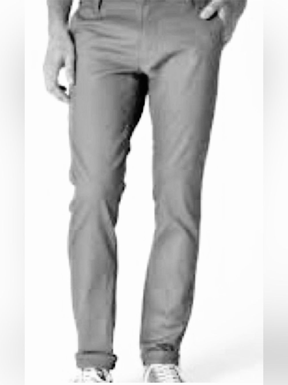 🩶LEVI’S🩶 “TWO HORSE BRAND” SLASH POCKET STRETCH TAPER LEG CHINO KHAKI PANTS